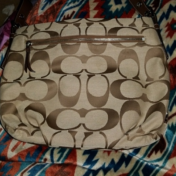 Coach purse and matching wallet
